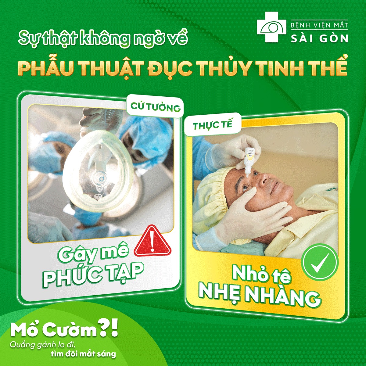 Bạn đang tìm hiểu về điều trị đục thủy tinh thể cho Bố/Mẹ/Ông/Bà? Đừng bỏ lỡ thông tin này.